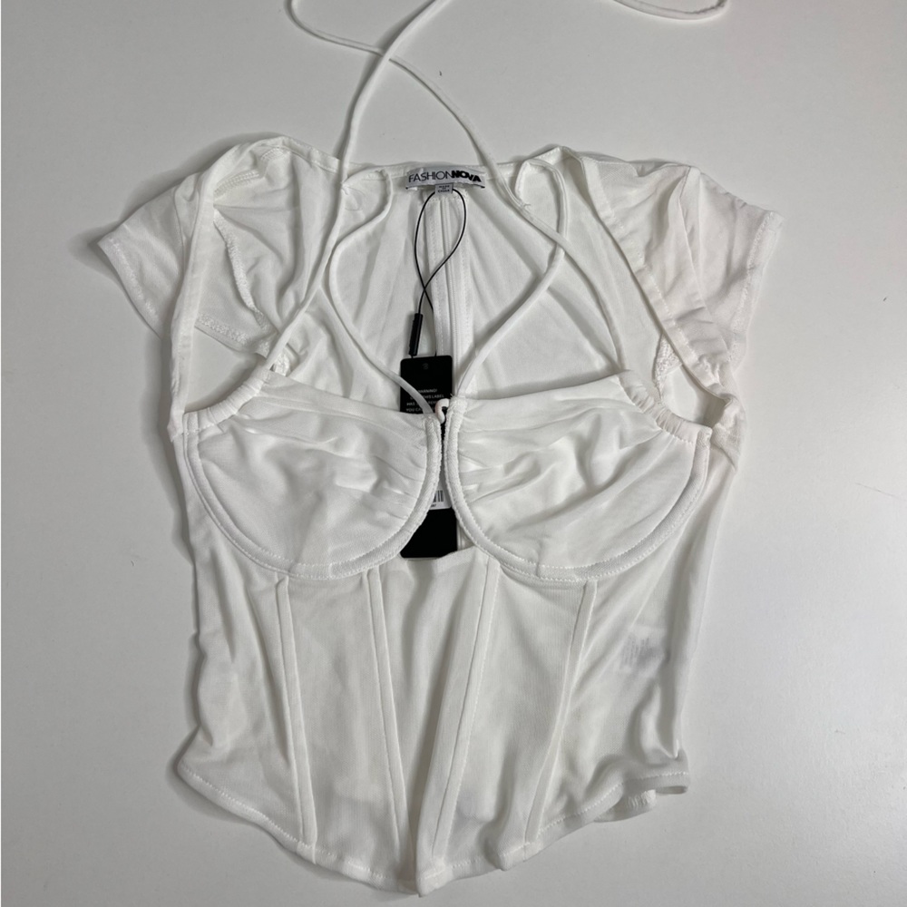 White corset